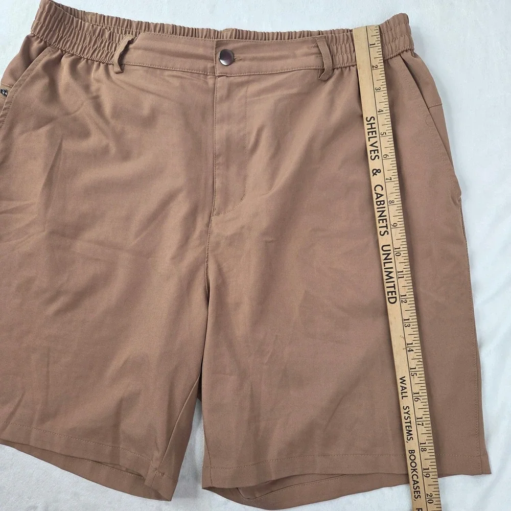 Gradual Shorts Men XL Brown Performance Golf Hiking‎ Activewear Excellent